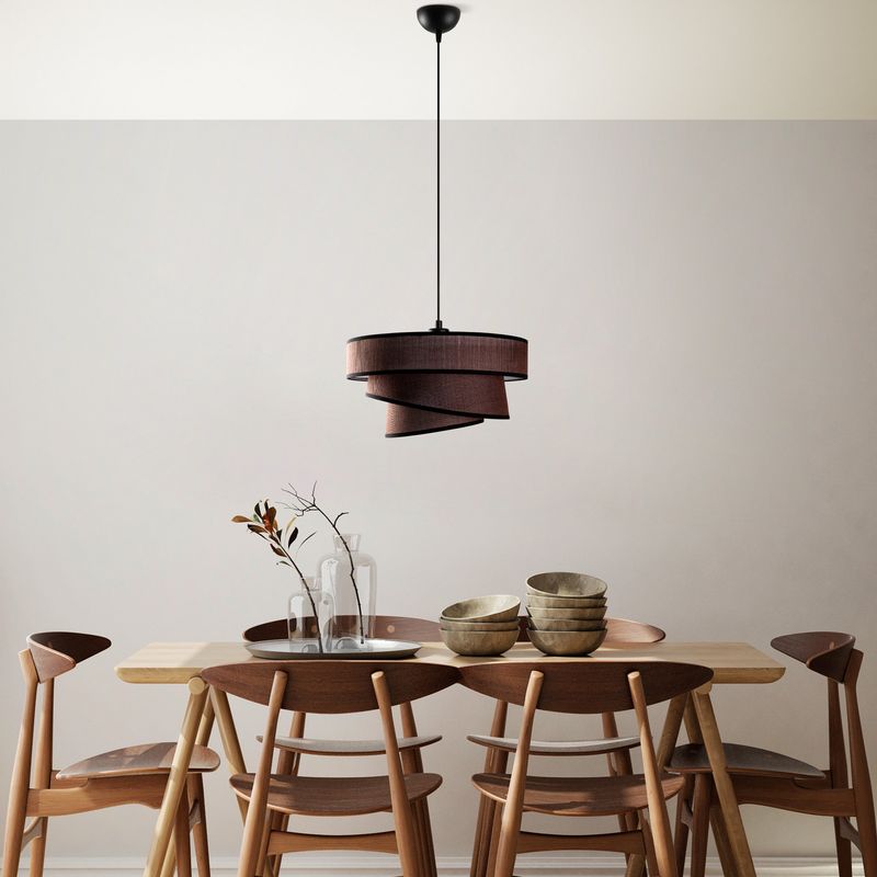 Casa si Gradina - Corpuri si surse de iluminat - Lustre si pendule - Candelabru, Opviq, metal, maro inchis, inaltime reglabila, 30-120 cm, 942FLG1673 - Infinity.ro