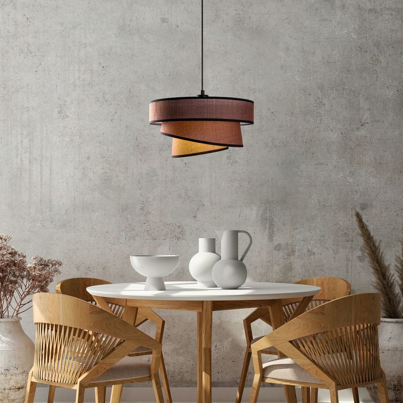 Casa si Gradina - Corpuri si surse de iluminat - Lustre si pendule - Candelabru, Opviq, metal, maro inchis, inaltime reglabila, 30-120 cm, 942FLG1673 - Infinity.ro