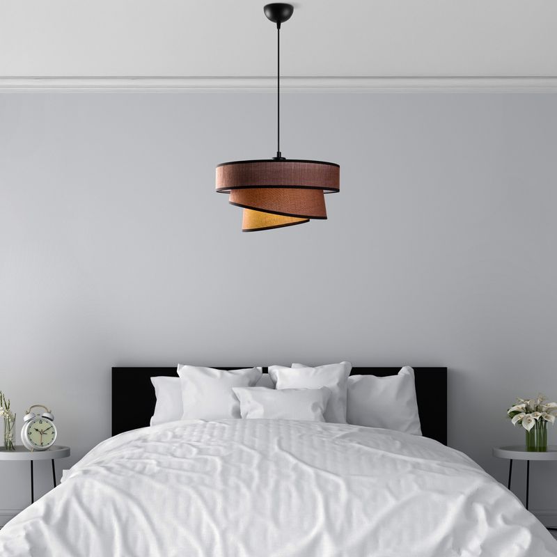 Casa si Gradina - Corpuri si surse de iluminat - Lustre si pendule - Candelabru, Opviq, metal, maro inchis, inaltime reglabila, 30-120 cm, 942FLG1673 - Infinity.ro