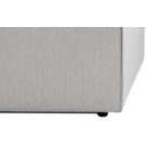 Casa si Gradina - Mobilier - Canapele si coltare - Coltare - Coltar, Hanah Home, cadru lemn de carpen, stofa in, gri, 297x190x66 cm - Infinity.ro