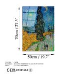 Casa si Gradina - Decoratiuni - Tablouri - Tablou decorativ, Wallxpert, sticla temperata, multicolor, 50x70 cm, 123BZM1502 - Infinity.ro