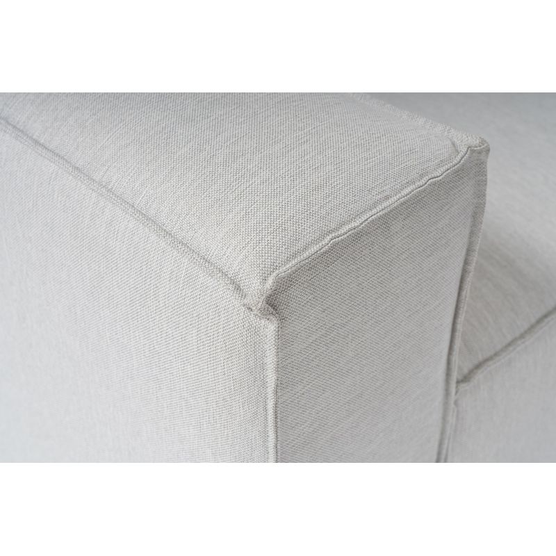 Casa si Gradina - Mobilier - Canapele si coltare - Coltare - Coltar, Hanah Home, cadru lemn de carpen, stofa in, gri, 297x190x66 cm - Infinity.ro