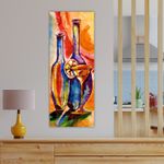 Casa si Gradina - Decoratiuni - Tablouri - Tablou decorativ pe panza, Wallxpert, multicolor, 30x80 cm, 100% panza, rama lemn, 483TNS2009 - Infinity.ro