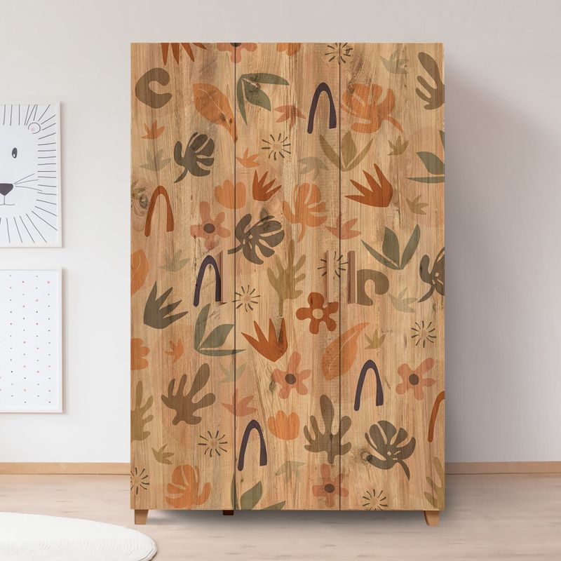 Casa si Gradina - Mobilier - Dulapuri si sifoniere - Dulapuri - Dulap, Hanah Home, pal melaminat, pin atlantic, 120x48x189 cm, 863SPH4237 - Infinity.ro