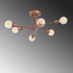 Casa si Gradina - Corpuri si surse de iluminat - Lustre si pendule - Candelabru, Opviq, metal, cupru, 64x64 cm, inaltime 30 cm - Infinity.ro
