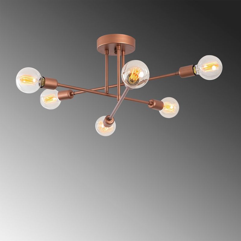 Casa si Gradina - Corpuri si surse de iluminat - Lustre si pendule - Candelabru, Opviq, metal, cupru, 64x64 cm, inaltime 30 cm - Infinity.ro