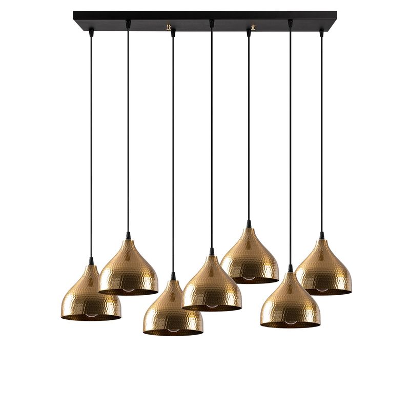 Casa si Gradina - Corpuri si surse de iluminat - Lustre si pendule - Lustra, Opviq, metal, vintage, 88x40 cm, inaltime reglabila - Infinity.ro