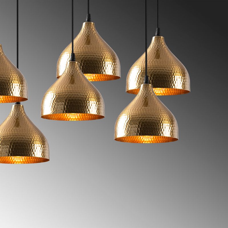 Casa si Gradina - Corpuri si surse de iluminat - Lustre si pendule - Lustra, Opviq, metal, vintage, 88x40 cm, inaltime reglabila - Infinity.ro