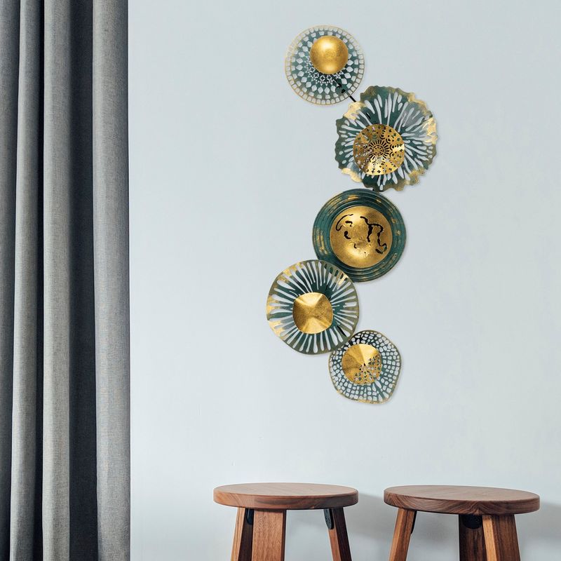 Casa si Gradina - Decoratiuni - Decoratiuni perete - Accesoriu decorativ de perete, Wallxpert, metal, multicolor, 100x50 cm - Infinity.ro