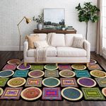 Casa si Gradina - Textile si covoare - Covoare - Covoare casa - Covor, Conceptum Hypnose, multicolor, 60x100 cm, 100% poliester, antiderapant, 476HFT1994 - Infinity.ro