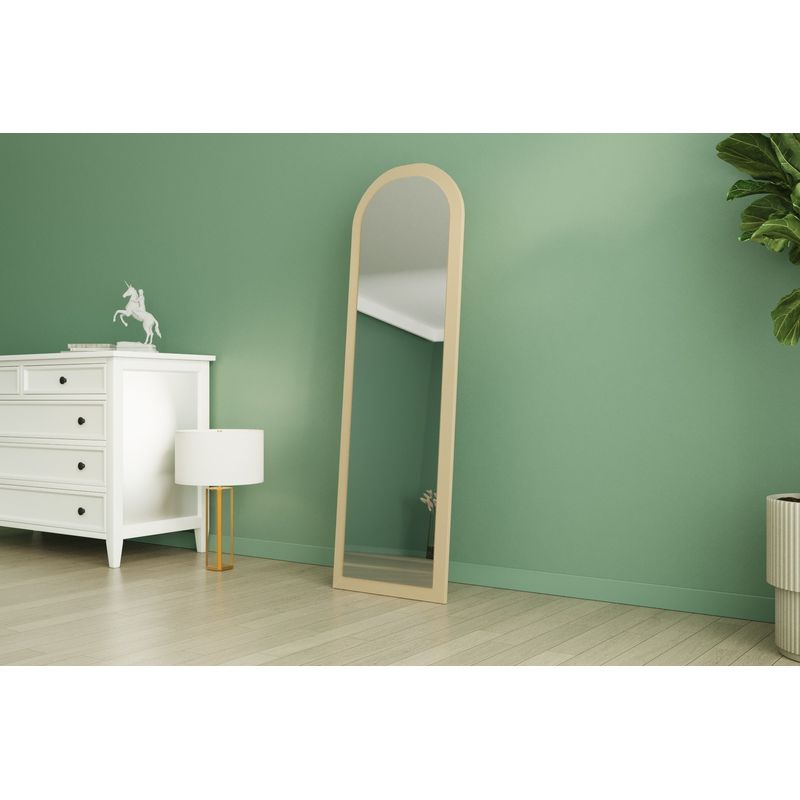 Casa si Gradina - Decoratiuni - Oglinzi - Oglinda, Hanah Home, mdf, nisip, 50x160x2.2 cm, 116SAM1188 - Infinity.ro