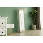 Casa si Gradina - Decoratiuni - Oglinzi - Oglinda, Hanah Home, mdf, nisip, 50x160x2.2 cm, 116SAM1188 - Infinity.ro