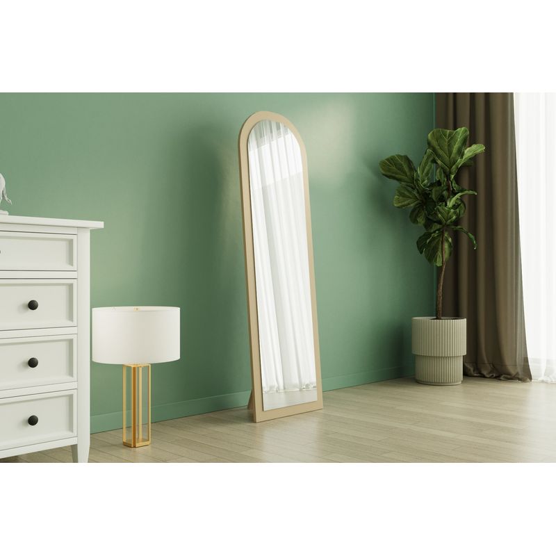 Casa si Gradina - Decoratiuni - Oglinzi - Oglinda, Hanah Home, mdf, nisip, 50x160x2.2 cm, 116SAM1188 - Infinity.ro