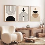 Casa si Gradina - Decoratiuni - Tablouri - Tablou decorativ cu rama, Wallxpert, mdf, multicolor, 50x70 cm, set 3 piese, 693BSE4048 - Infinity.ro