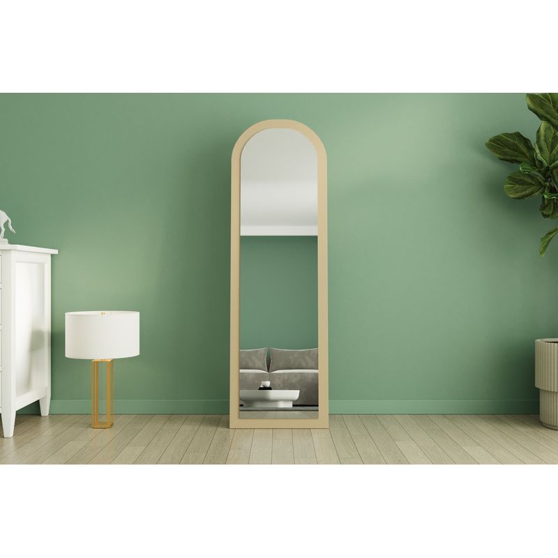 Casa si Gradina - Decoratiuni - Oglinzi - Oglinda, Hanah Home, mdf, nisip, 50x160x2.2 cm, 116SAM1188 - Infinity.ro