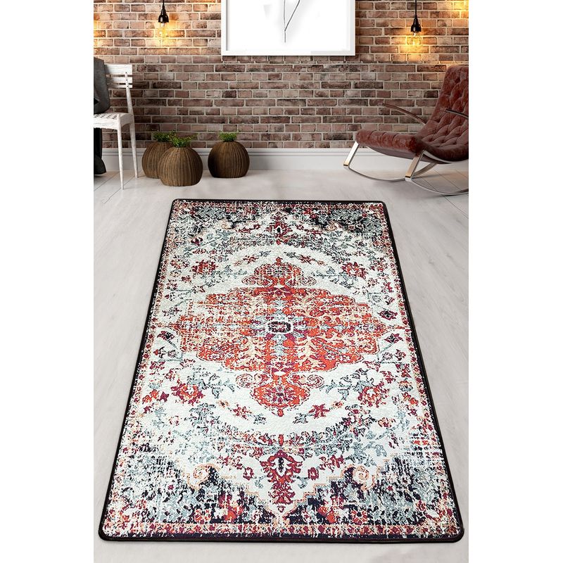 Casa si Gradina - Textile si covoare - Covoare - Covoare casa - Covor, Conceptum Hypnose, multicolor, 120x180 cm, 100% poliester, antiderapant, lavabil la masina, 929CHL1114 - Infinity.ro