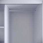 Casa si Gradina - Mobilier - Dulapuri si sifoniere - Sifoniere - Sifonier, Hanah Home, pal melaminat, alb, 190x57x200 cm - Infinity.ro