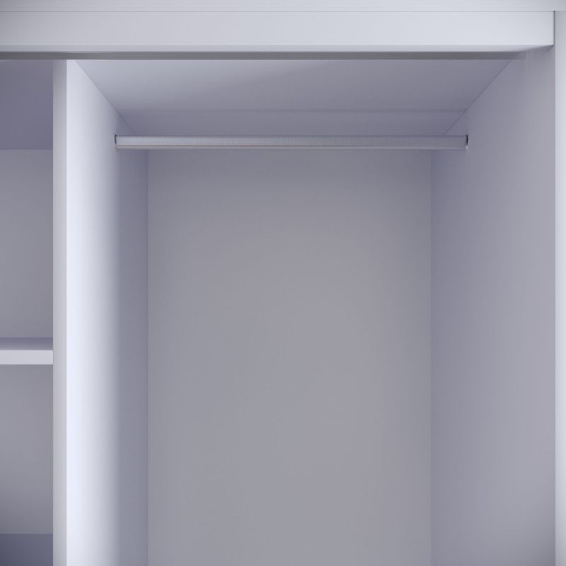 Casa si Gradina - Mobilier - Dulapuri si sifoniere - Sifoniere - Sifonier, Hanah Home, pal melaminat, alb, 190x57x200 cm - Infinity.ro