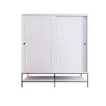 Casa si Gradina - Mobilier - Dulapuri si sifoniere - Sifoniere - Sifonier, Hanah Home, pal melaminat, alb, 190x57x200 cm - Infinity.ro