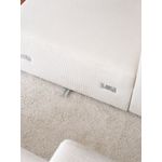Casa si Gradina - Mobilier - Canapele si coltare - Canapele - Canapea 3 locuri, Atelier Del Sofa, catifea, alb, 222x110x89 cm - Infinity.ro