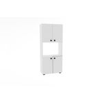 Casa si Gradina - Mobilier - Comode si corpuri - Corpuri bucatarie - Dulap de bucatarie, Hanah Home, panou de particule melaminat, alb, 60x31.4x140 cm - Infinity.ro