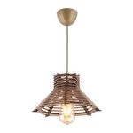 Casa si Gradina - Corpuri si surse de iluminat - Lustre si pendule - Candelabru, Opviq, lemn, maro, 27x27x55 cm - Infinity.ro