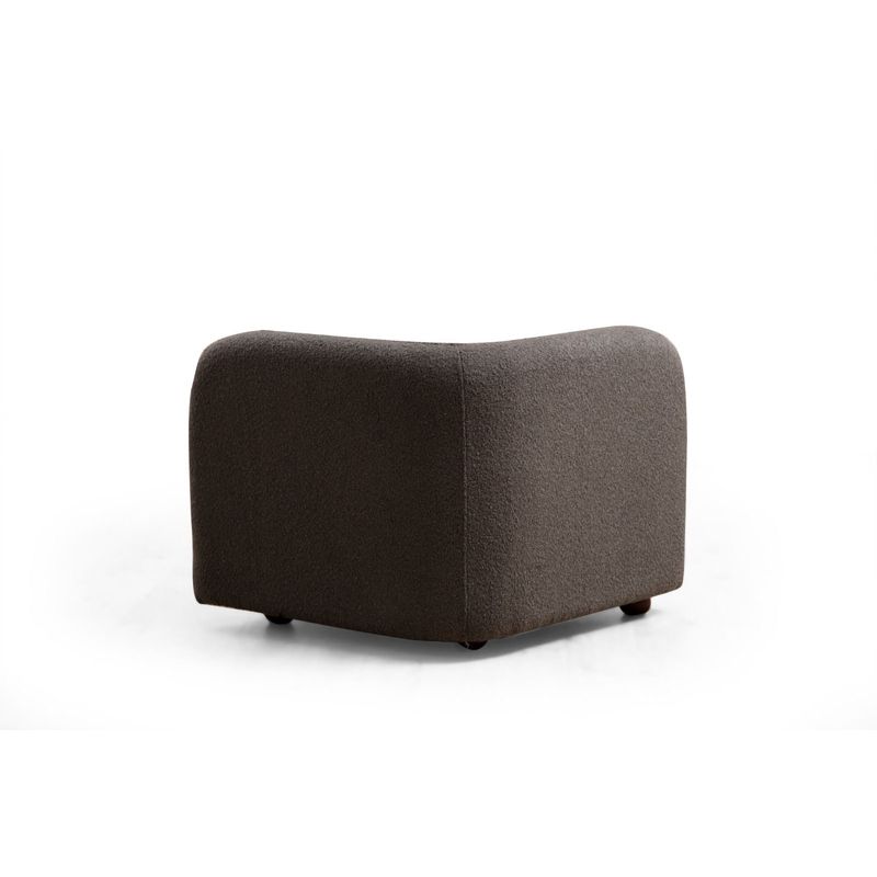 Casa si Gradina - Mobilier - Scaune si fotolii - Fotolii - Fotoliu, Atelier Del Sofa, lemn de fag si placi aglomerate, gri inchis, 90x90x74 cm - Infinity.ro