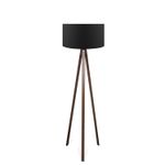 Casa si Gradina - Corpuri si surse de iluminat - Veioze si lampi - Lampadare - Lampadar, Opviq, mdf, negru, 140 cm - Infinity.ro