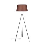 Casa si Gradina - Corpuri si surse de iluminat - Veioze si lampi - Lampadare - Lampadar, Opviq, metal, negru si maro, 65x65x165 cm - Infinity.ro
