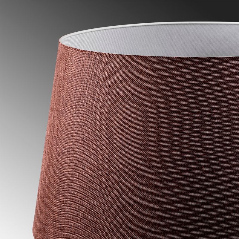 Casa si Gradina - Corpuri si surse de iluminat - Veioze si lampi - Lampadare - Lampadar, Opviq, metal, negru si maro, 65x65x165 cm - Infinity.ro