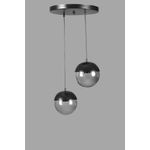 Casa si Gradina - Corpuri si surse de iluminat - Lustre si pendule - Lustra, Opviq, metal, gri inchis, 70 cm, 941RTN1228 - Infinity.ro