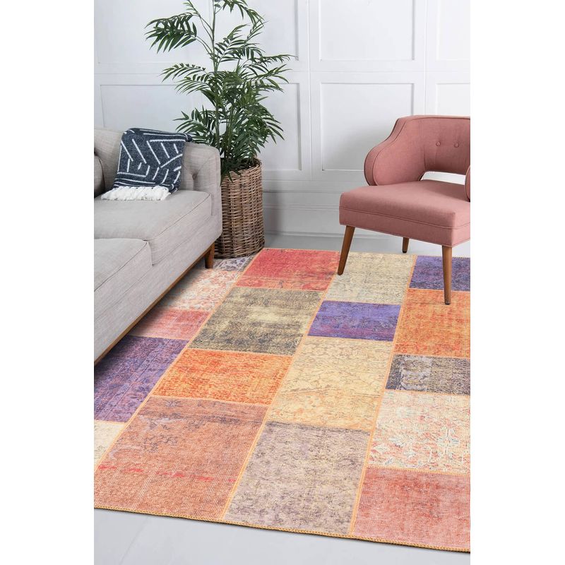 Casa si Gradina - Textile si covoare - Covoare - Covoare casa - Covor, Conceptum Hypnose, multicolor, 75x230 cm, 100% poliester, 473RTP3333 - Infinity.ro
