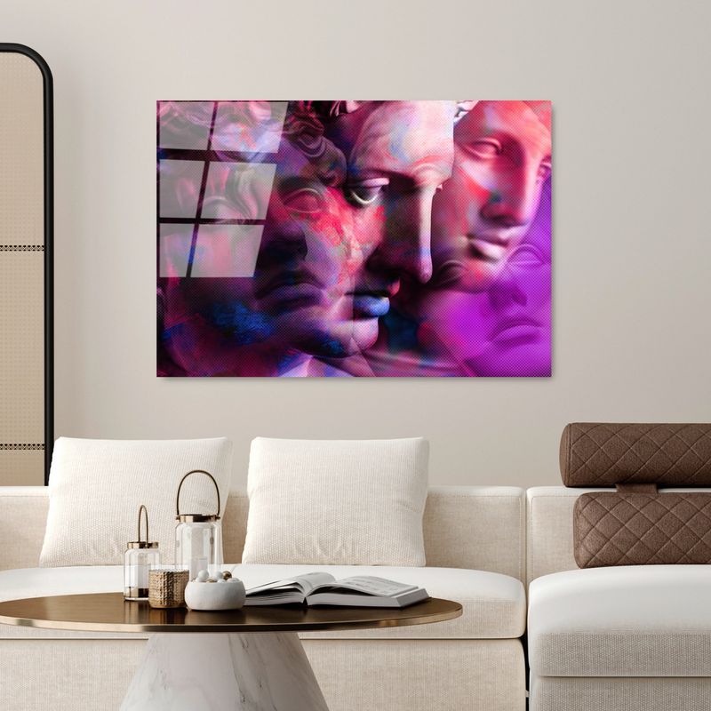 Casa si Gradina - Decoratiuni - Tablouri - Tablou decorativ, Wallxpert, sticla temperata, multicolor, 70x100 cm, 123BZM2255 - Infinity.ro
