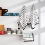 Casa si Gradina - Textile si covoare - Textile baie - Prosoape - Set prosoape de maini, Hermia, multicolor, 45x65 cm, 100% bumbac, 4 bucati - Infinity.ro