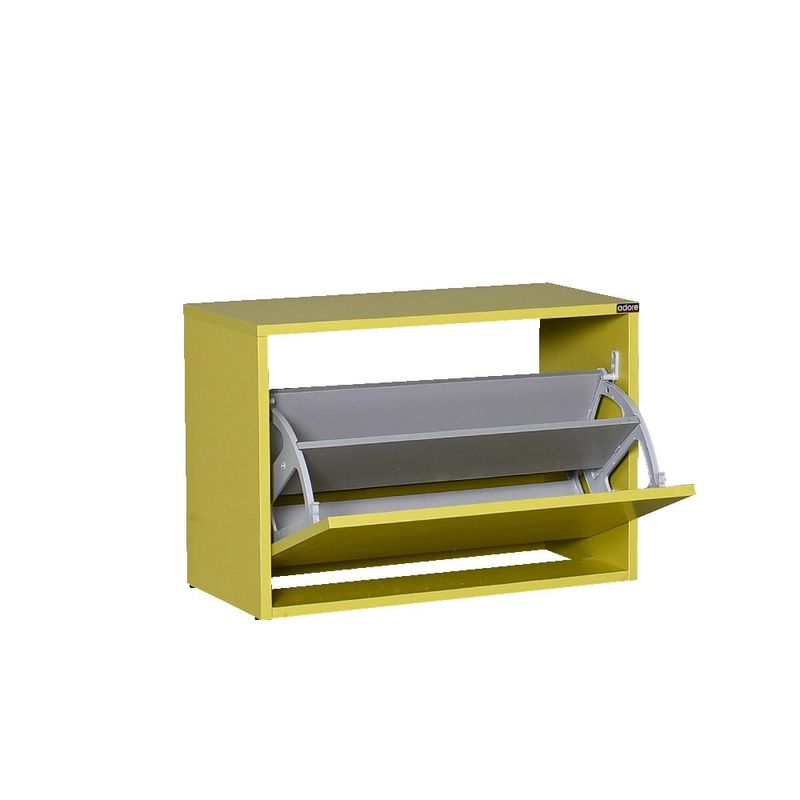 Casa si Gradina - Mobilier - Organizare si depozitare - Organizator incaltaminte - Dulap pentru pantofi, Hanah Home, pal melaminat, verde, 60x42x30 cm - Infinity.ro