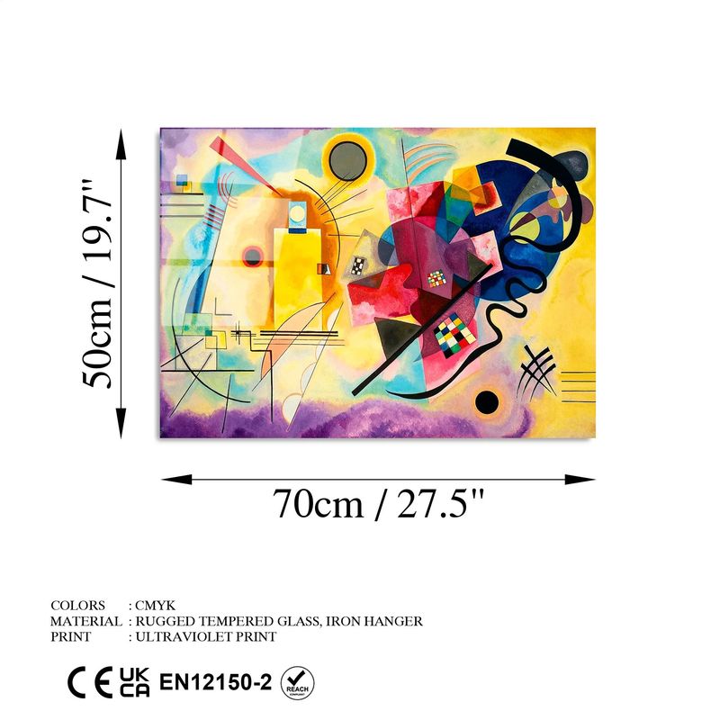 Casa si Gradina - Decoratiuni - Tablouri - Tablou decorativ, Wallxpert, sticla securizata, multicolor, 50x70 cm, 123BZM1507 - Infinity.ro