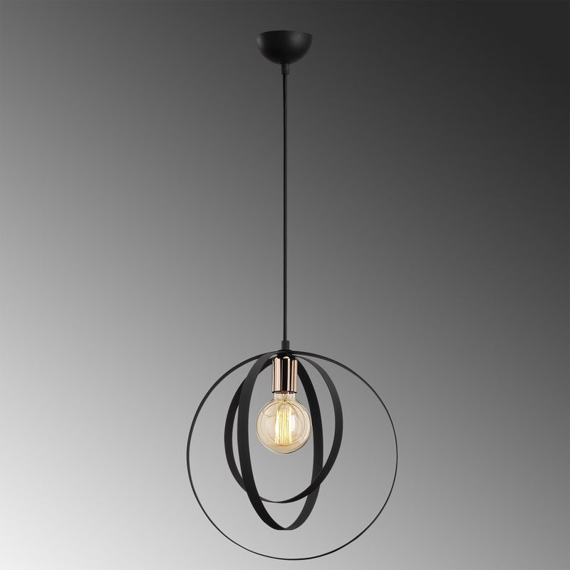 Casa si Gradina - Corpuri si surse de iluminat - Lustre si pendule - Candelabru, Opviq, metal, negru, diametru 35 cm, inaltime 131 cm - Infinity.ro