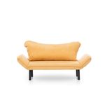 Casa si Gradina - Mobilier - Canapele si coltare - Canapele - Canapea extensibila, Atelier Del Sofa, poliester cu bumbac, mustar, 150x75x70 cm - Infinity.ro