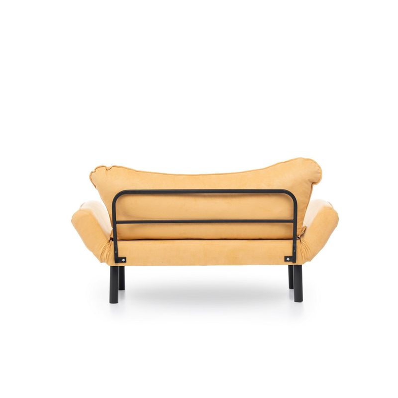 Casa si Gradina - Mobilier - Canapele si coltare - Canapele - Canapea extensibila, Atelier Del Sofa, poliester cu bumbac, mustar, 150x75x70 cm - Infinity.ro
