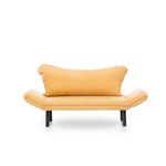 Casa si Gradina - Mobilier - Canapele si coltare - Canapele - Canapea extensibila, Atelier Del Sofa, poliester cu bumbac, mustar, 150x75x70 cm - Infinity.ro