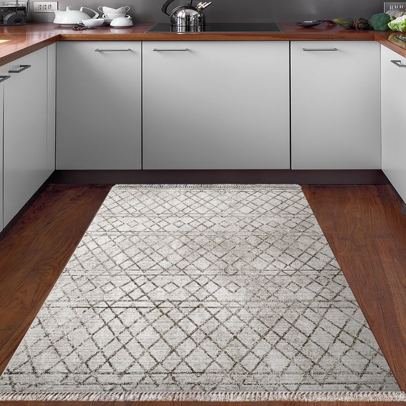 Casa si Gradina - Textile si covoare - Covoare - Covoare casa - Covor, Conceptum Hypnose, maro, 180x280 cm, 100% poliester, antiderapant, lavabil la masina, 955ANR2842 - Infinity.ro