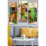 Casa si Gradina - Decoratiuni - Tablouri - Tablou decorativ, Wallxpert, mdf, multicolor, 70x50 cm, set 3 piese, 537MRV5188 - Infinity.ro