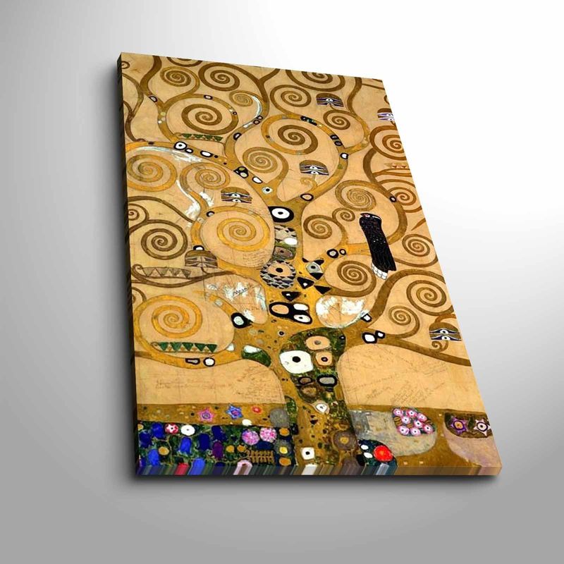 Casa si Gradina - Decoratiuni - Tablouri - Tablou canvas decorativ, Wallxpert, panza piele de caprioara, multicolor, 45x70 cm, rama lemn, 249CVT1379 - Infinity.ro