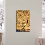Casa si Gradina - Decoratiuni - Tablouri - Tablou canvas decorativ, Wallxpert, panza piele de caprioara, multicolor, 45x70 cm, rama lemn, 249CVT1379 - Infinity.ro