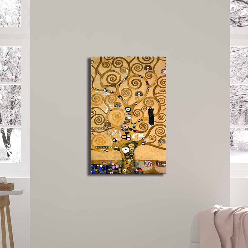 Casa si Gradina - Decoratiuni - Tablouri - Tablou canvas decorativ, Wallxpert, panza piele de caprioara, multicolor, 45x70 cm, rama lemn, 249CVT1379 - Infinity.ro