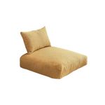 Casa si Gradina - Textile si covoare - Perne si pilote - Perne decorative - Perna decorativa, Hanah Home, teddy, mustar, 70x27x70 cm - Infinity.ro