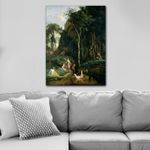 Casa si Gradina - Decoratiuni - Tablouri - Tablou decorativ, Wallxpert, panza, multicolor, 70x100 cm, rama lemn, 441HPE1593 - Infinity.ro