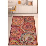 Casa si Gradina - Textile si covoare - Covoare - Covoare casa - Covor, Conceptum Hypnose, multicolor, 100x160 cm, 100% poliester, antiderapant, 287CHL1993 - Infinity.ro