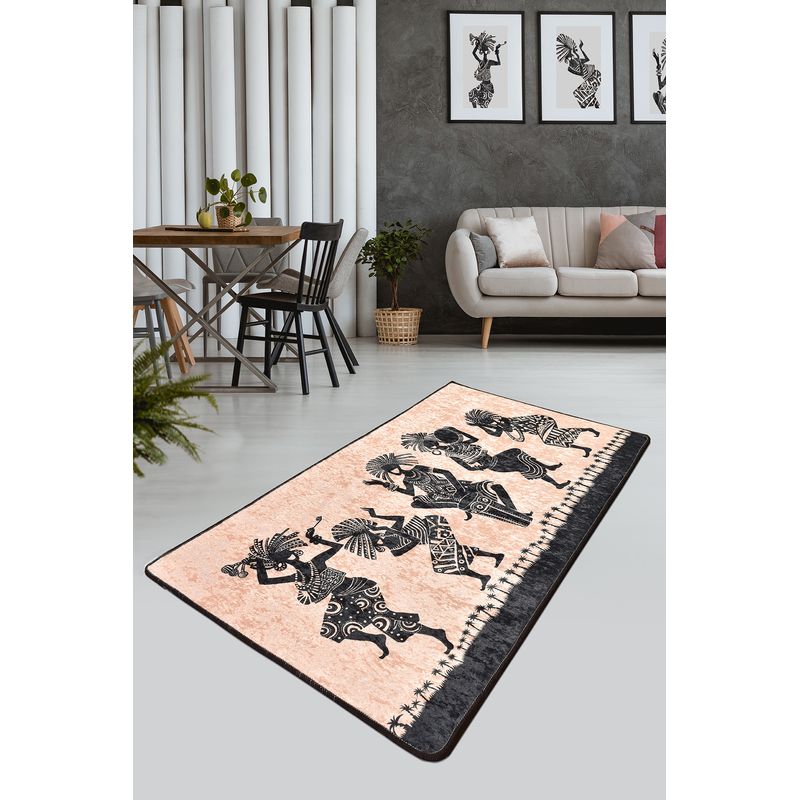Casa si Gradina - Textile si covoare - Covoare - Covorase intrare - Covoras de intrare, Conceptum Hypnose, multicolor, 80x150 cm, 100% poliester, antiderapant, 882CHL1488 - Infinity.ro