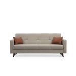 Casa si Gradina - Mobilier - Canapele si coltare - Canapele - Canapea extensibila 3 locuri, Atelier Del Sofa, cadru metal si lemn, bej, 205x86x75 cm - Infinity.ro